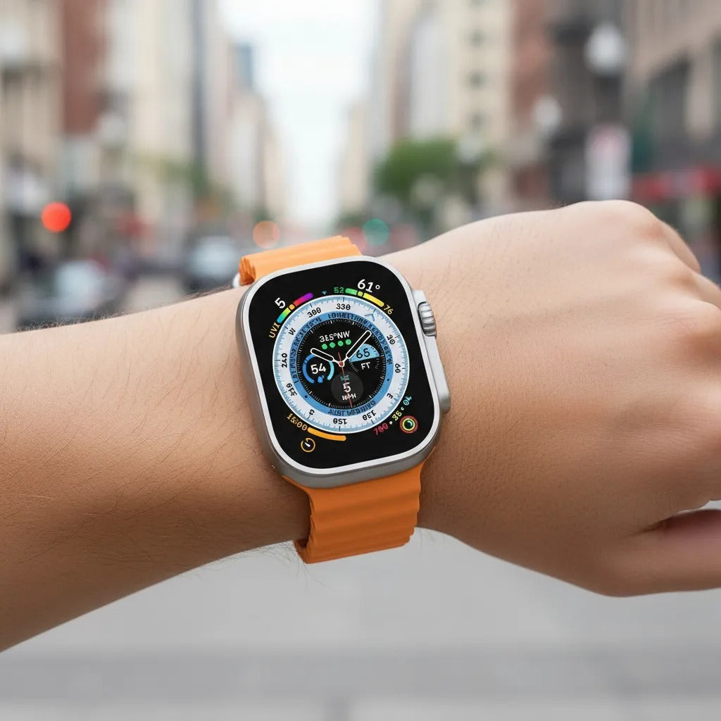 ⌚ Smartwatch X8 Ultra 49mm: Combo de Productividad 5 en 1